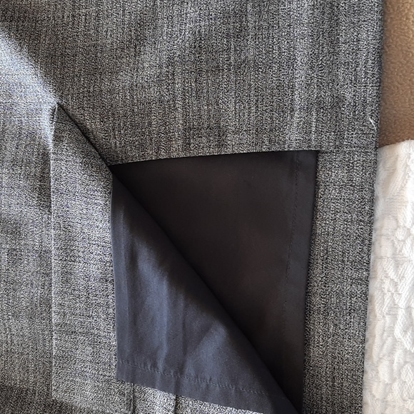 Ann Taylor Gray Suiting Style Skirt - Picture 3 of 5